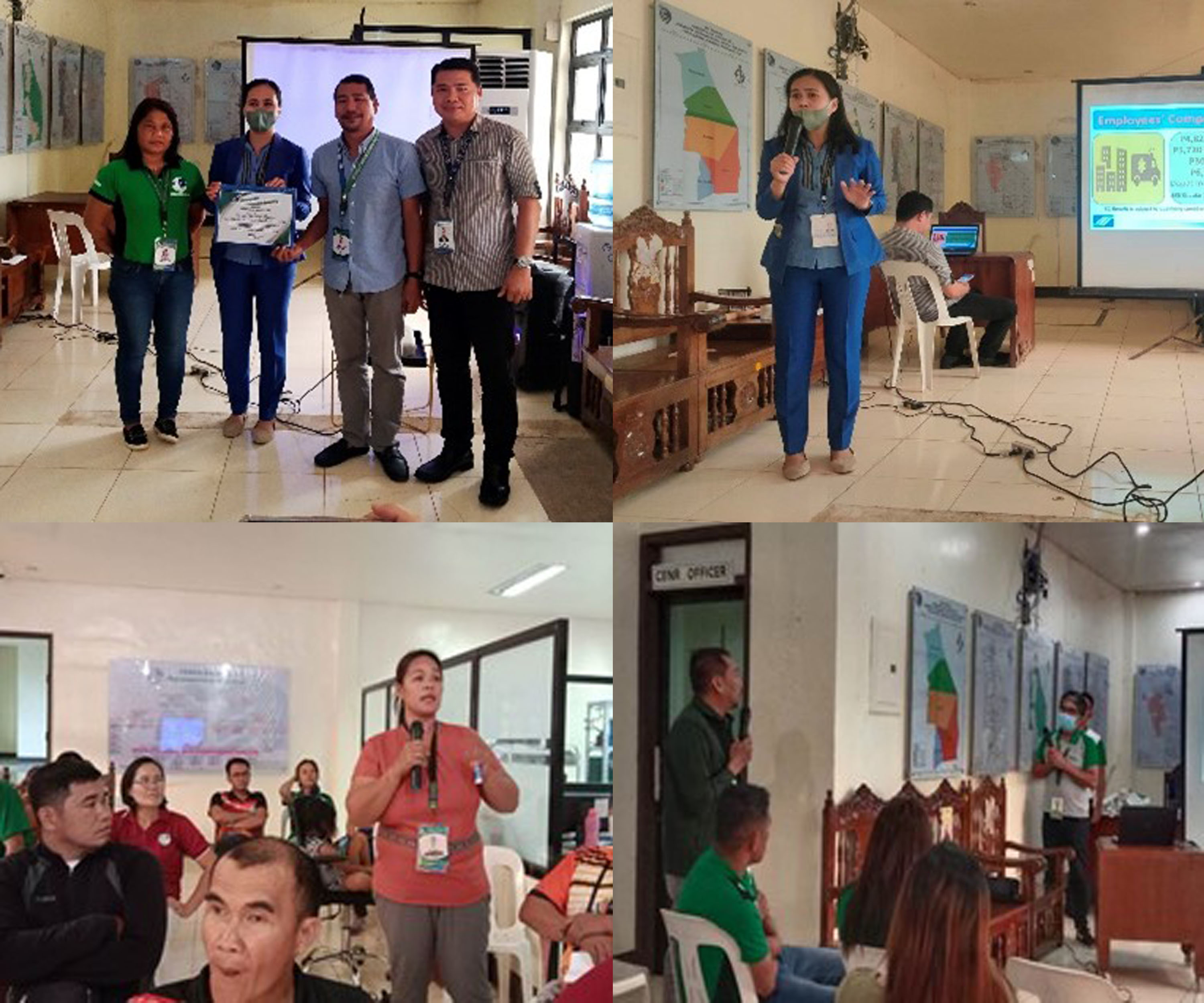 DENR-CENRO Bunawan orients personnel on SSS and PhilHealth benefits